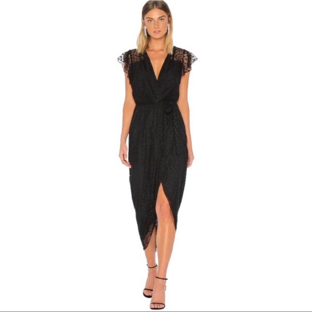 Amanda Uprichard Zelle Dress (color: Starlight mesh)